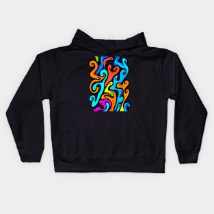 Color Swirl No.#21 Kids Hoodie